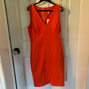 New Bright Orange Banana Republic Dress - 8Tall